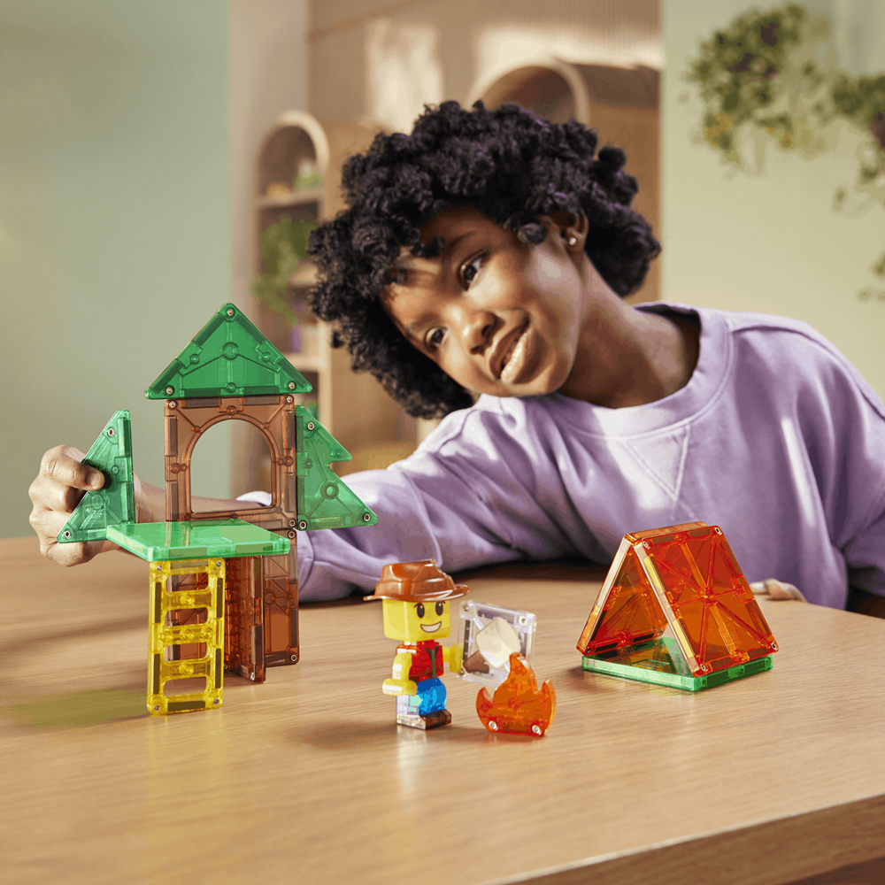Magnetic Tiles - Camp Out - 16 Piece for kids