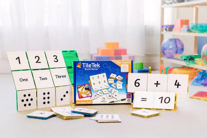 TileTek 40 Piece Number Topper Pack | Magnetic Maths Tiles