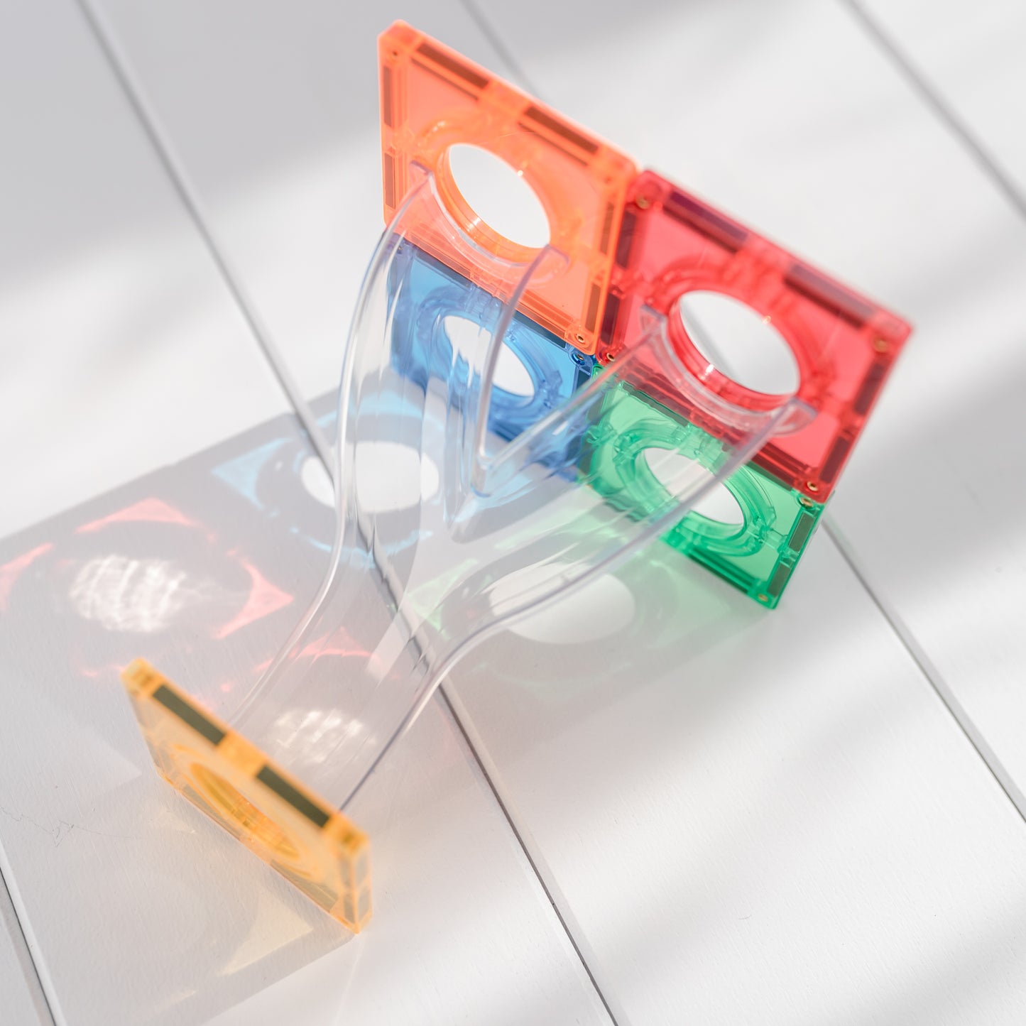 Colorful transparent tape dispensers 