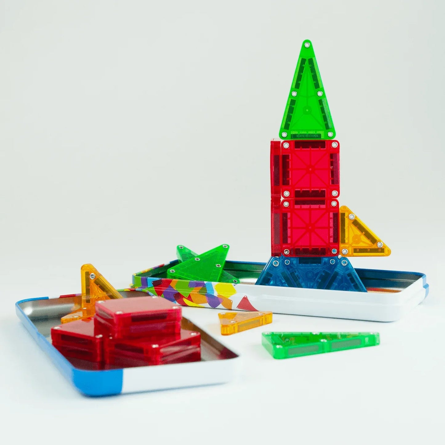 Magnetic Tiles microMAGS Travel Set - 26 Piece Magnetic Toy