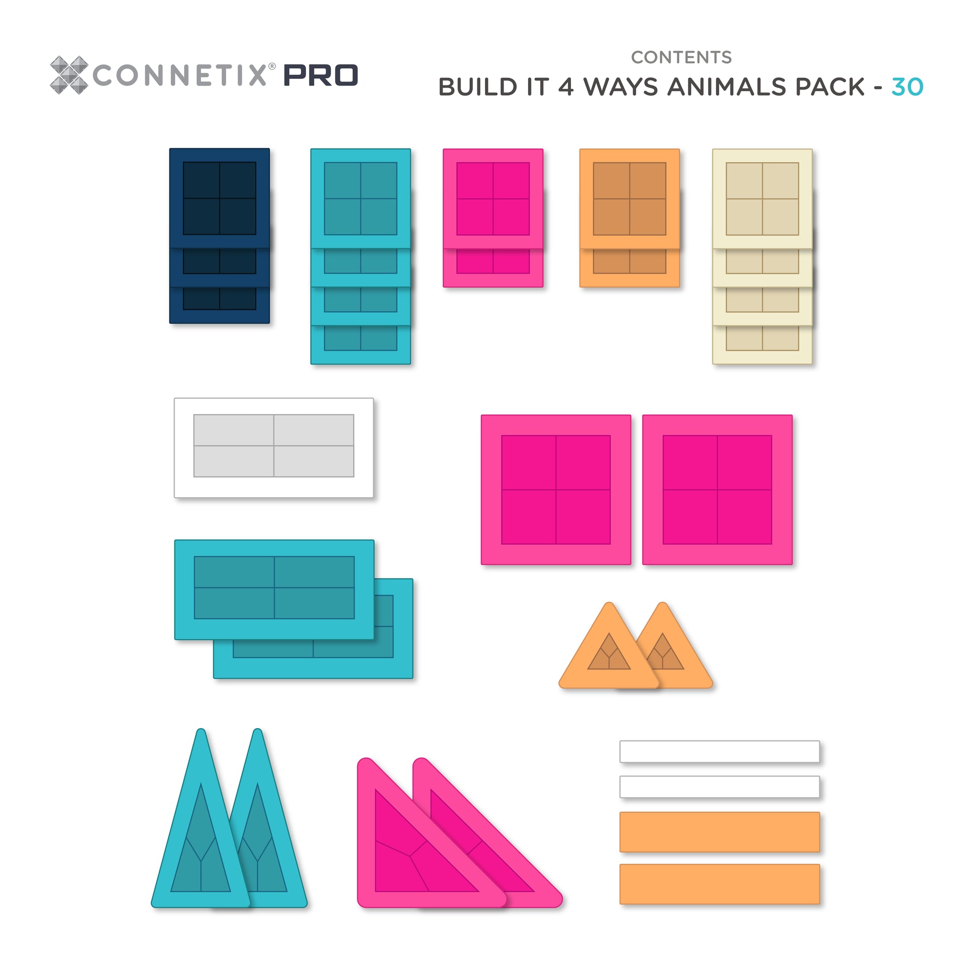 Build It 4 Ways Animals Pack 