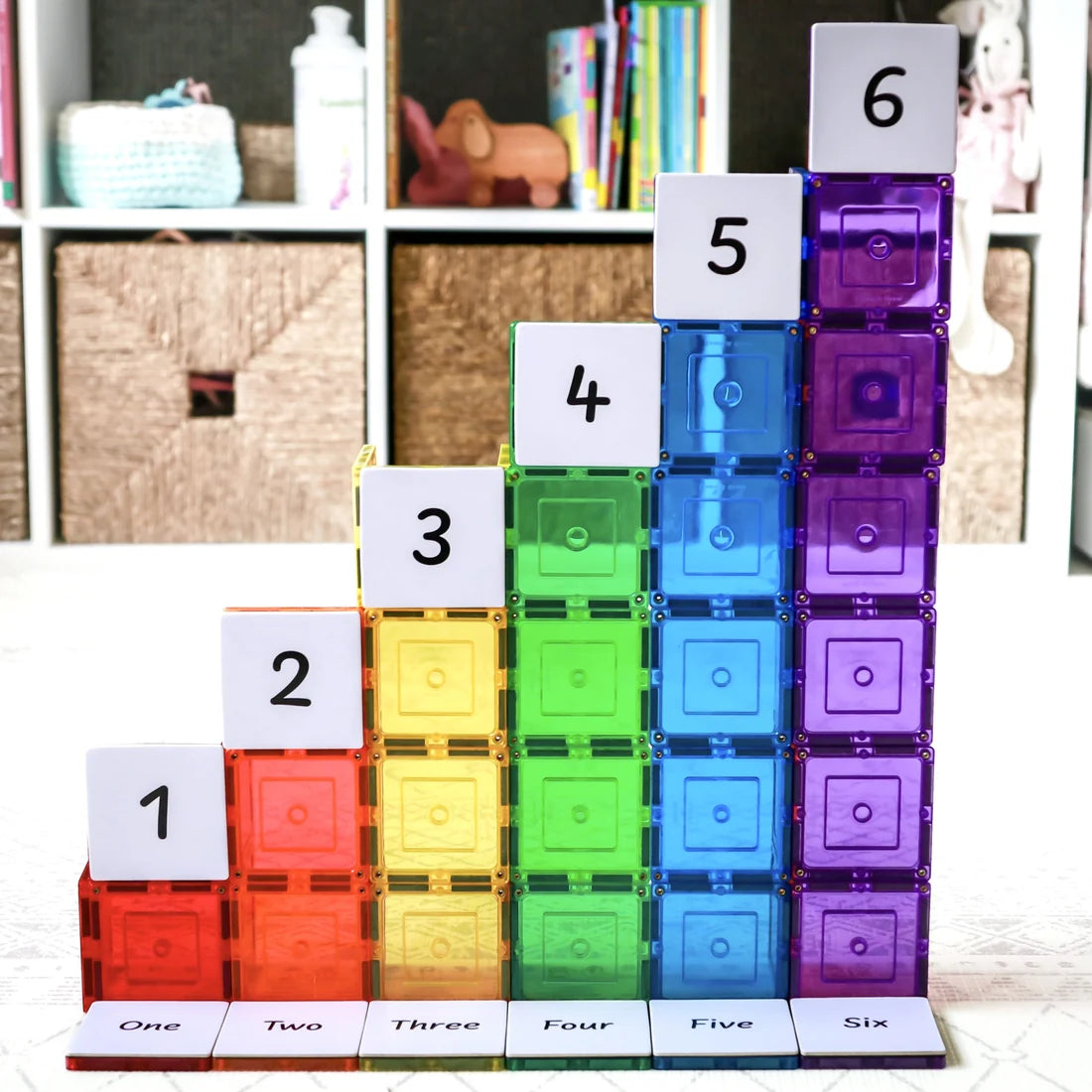 TileTek 40 Piece Number Topper Pack | Magnetic Maths Tiles