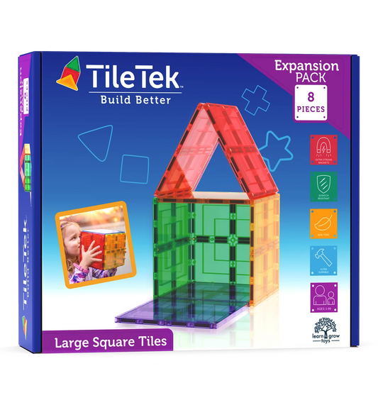 TileTek 64 Piece Explorer Pack | Magnetic Building Tiles
