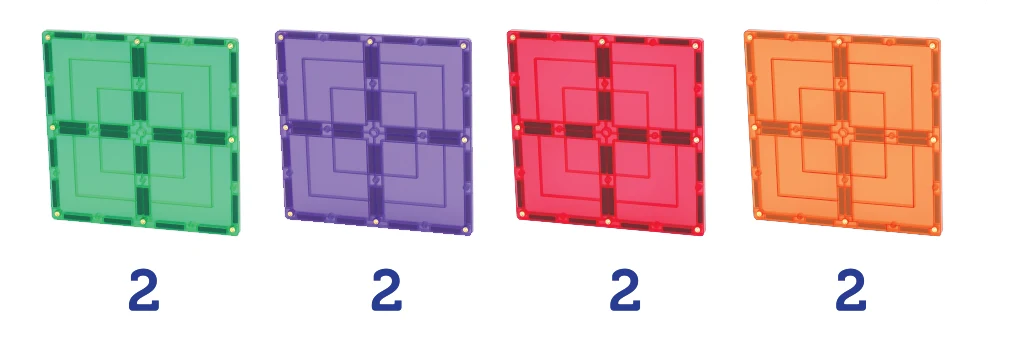 TileTek 64 Piece Explorer Pack | Magnetic Building Tiles