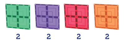 TileTek 64 Piece Explorer Pack | Magnetic Building Tiles