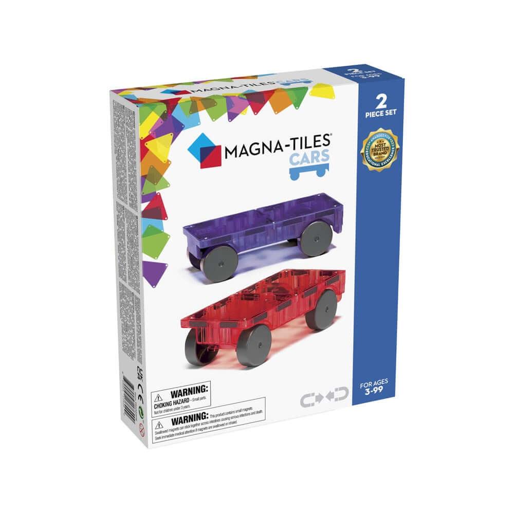 Magna-Tiles Cars 2-piece set packaging 