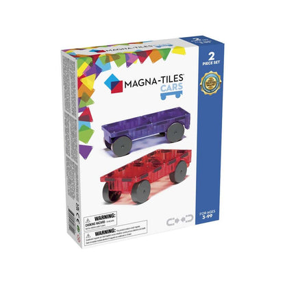 Magna-Tiles Cars 2-piece set packaging 