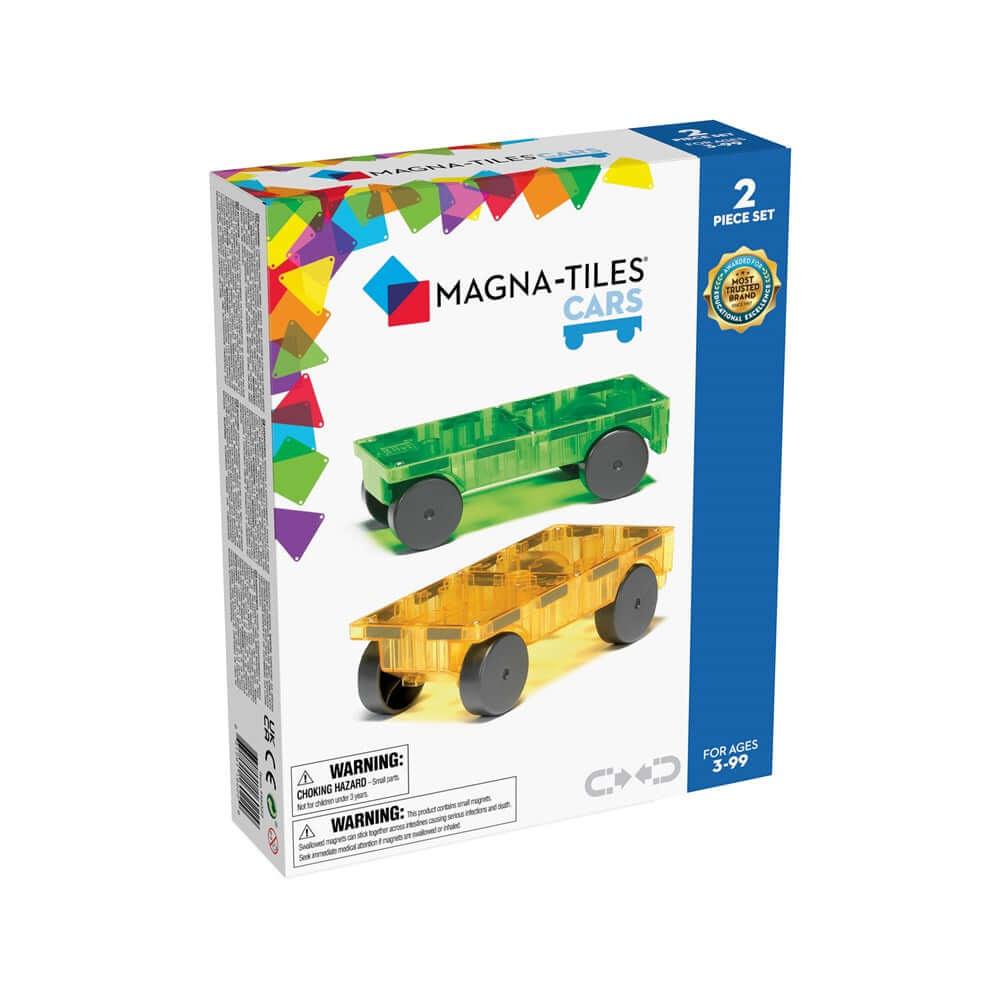 Magna-Tiles Cars 2-piece set packaging 