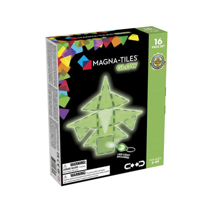 Magnetic Tiles - Glow - 16 Piece Set
