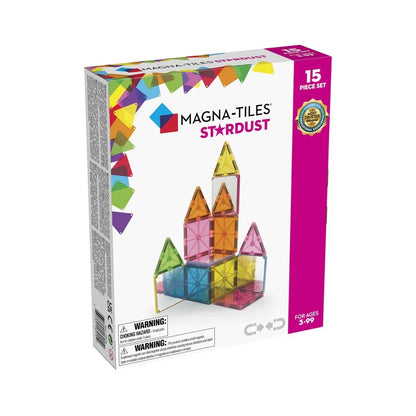 Magna-Tiles Stardust 15 piece set packaging 