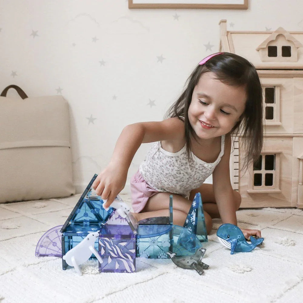 Magnetic Tiles - Arctic Animals - 25 Piece Set