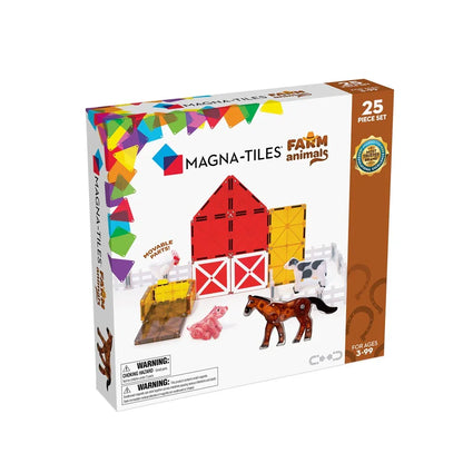 Magna-Tiles Farm Animals toy set packaging 