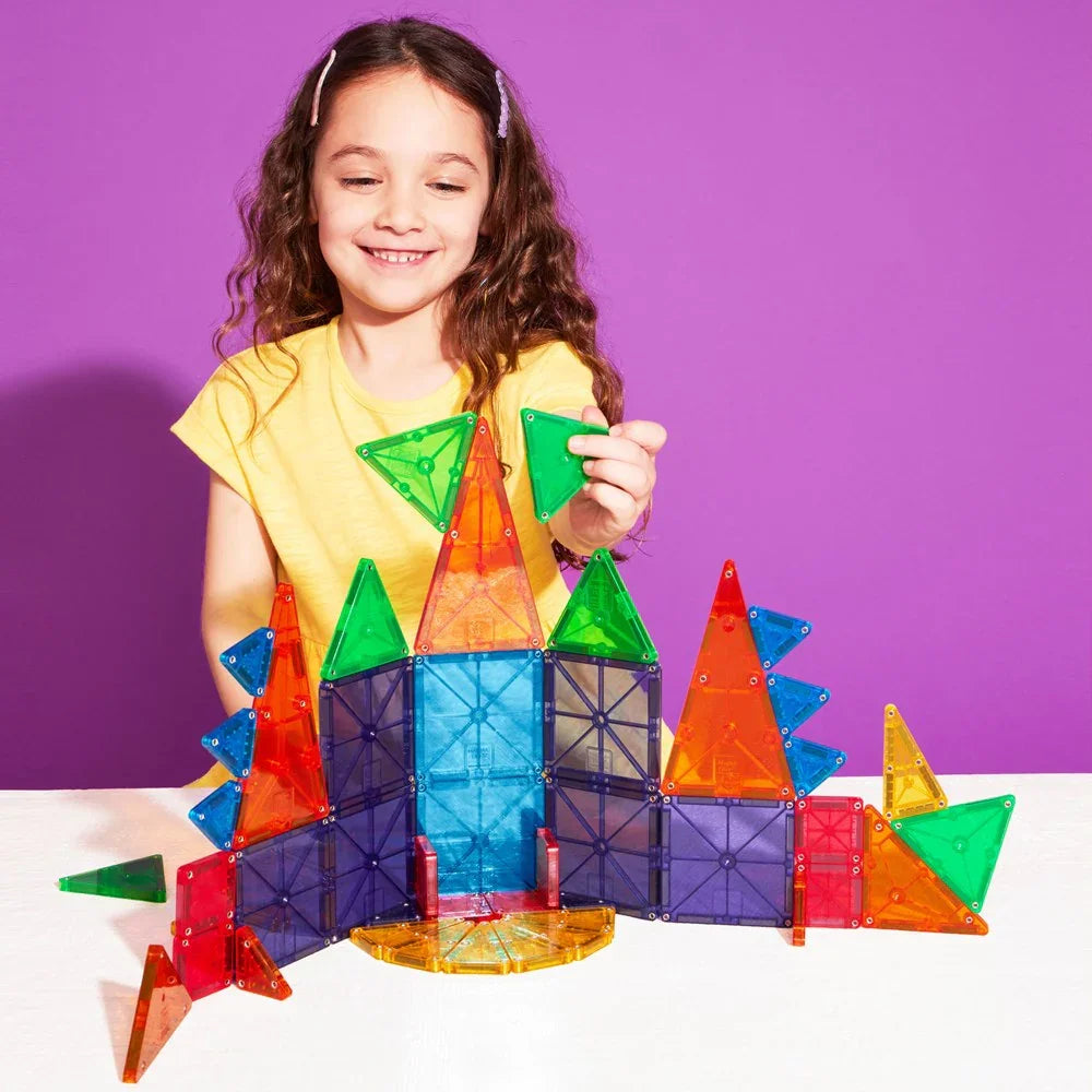 Magnetic Tiles - Combo + microMAGS - 46 Piece Set