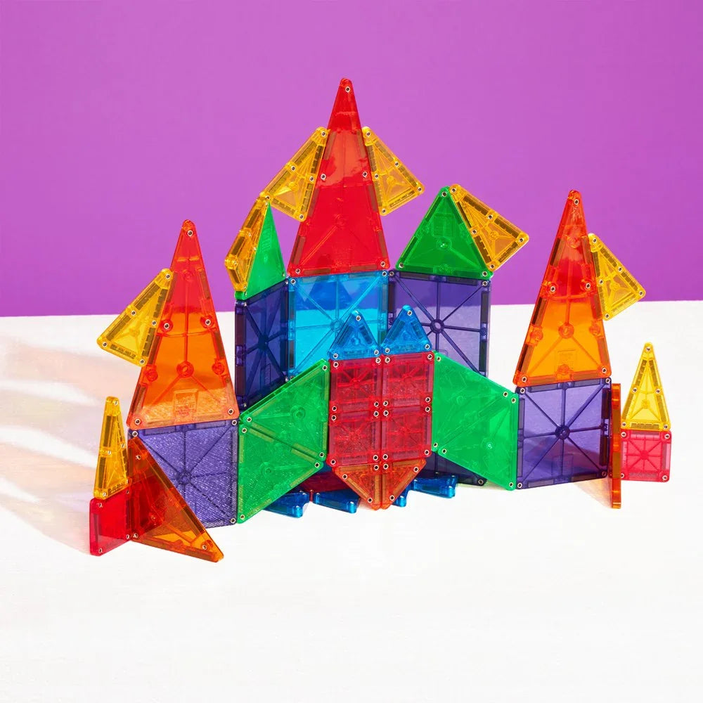 Magnetic Tiles - Combo + microMAGS - 46 Piece Set