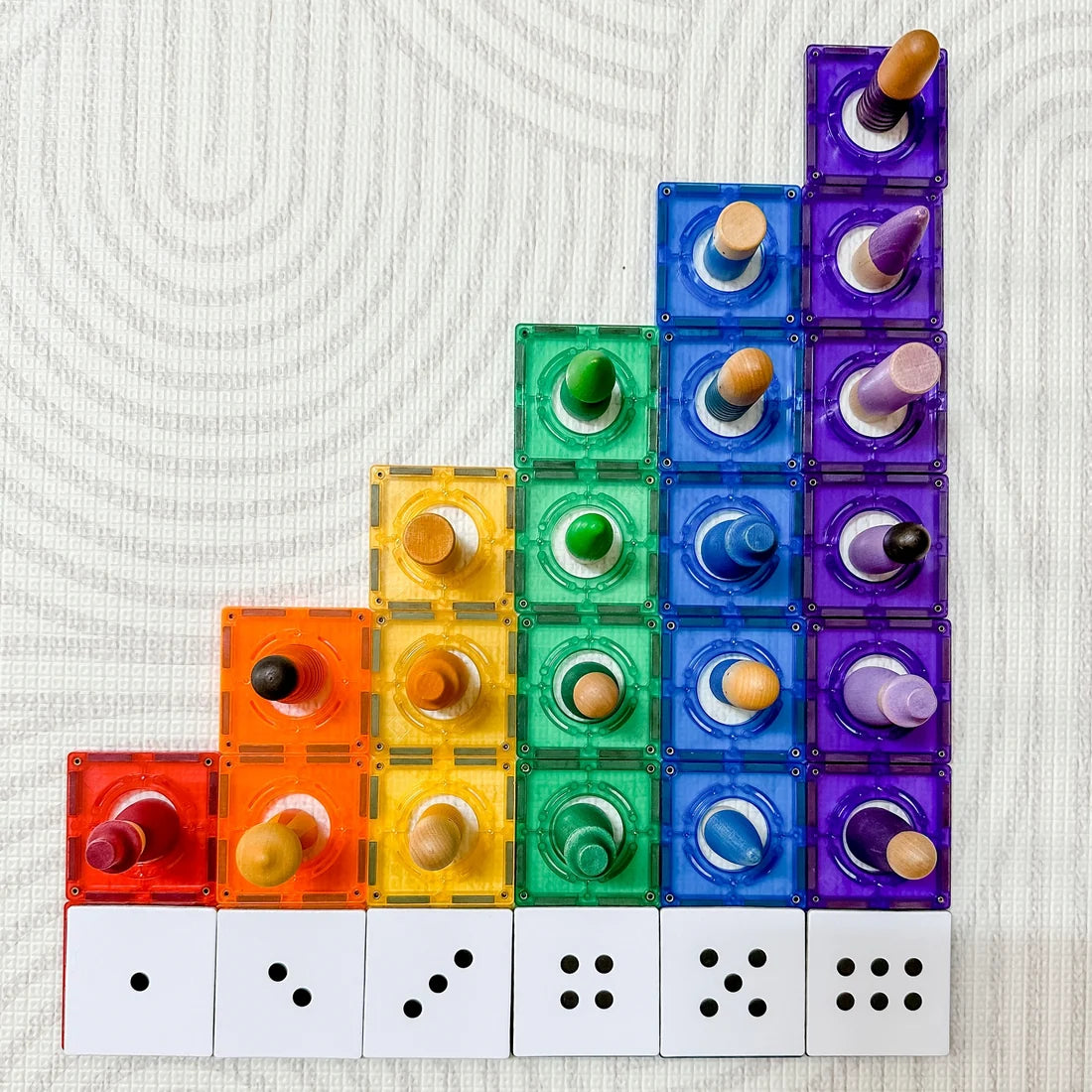 TileTek 40 Piece Number Topper Pack | Magnetic Maths Tiles
