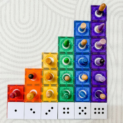 TileTek 40 Piece Number Topper Pack | Magnetic Maths Tiles