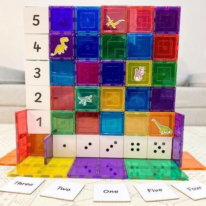 TileTek 40 Piece Number Topper Pack | Magnetic Maths Tiles