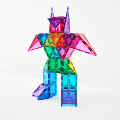 CONNETIX 104 Piece Bright Creative Pack | Magnetic Tiles