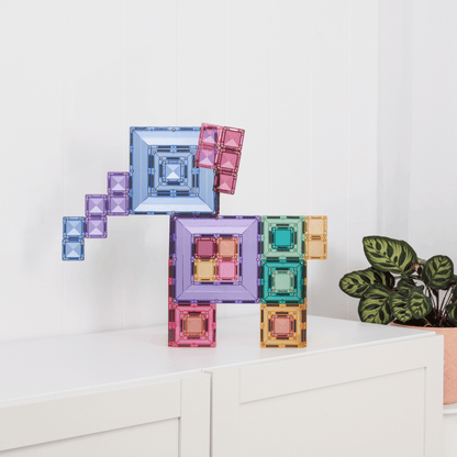 Colorful geometric block set 
