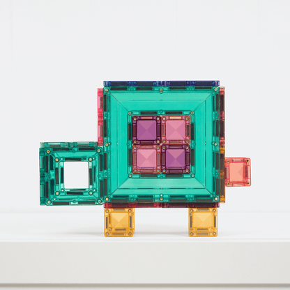 Colorful geometric block structure