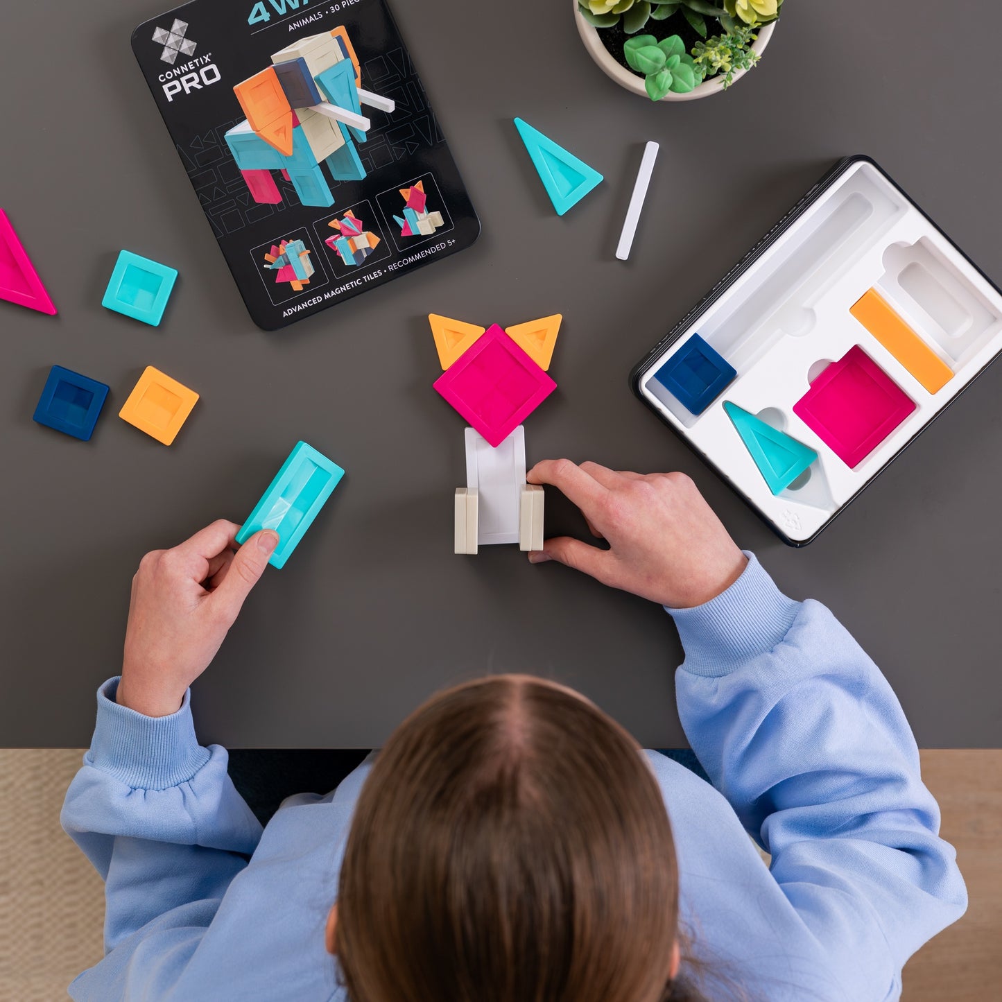 colorful geometric block toy set 