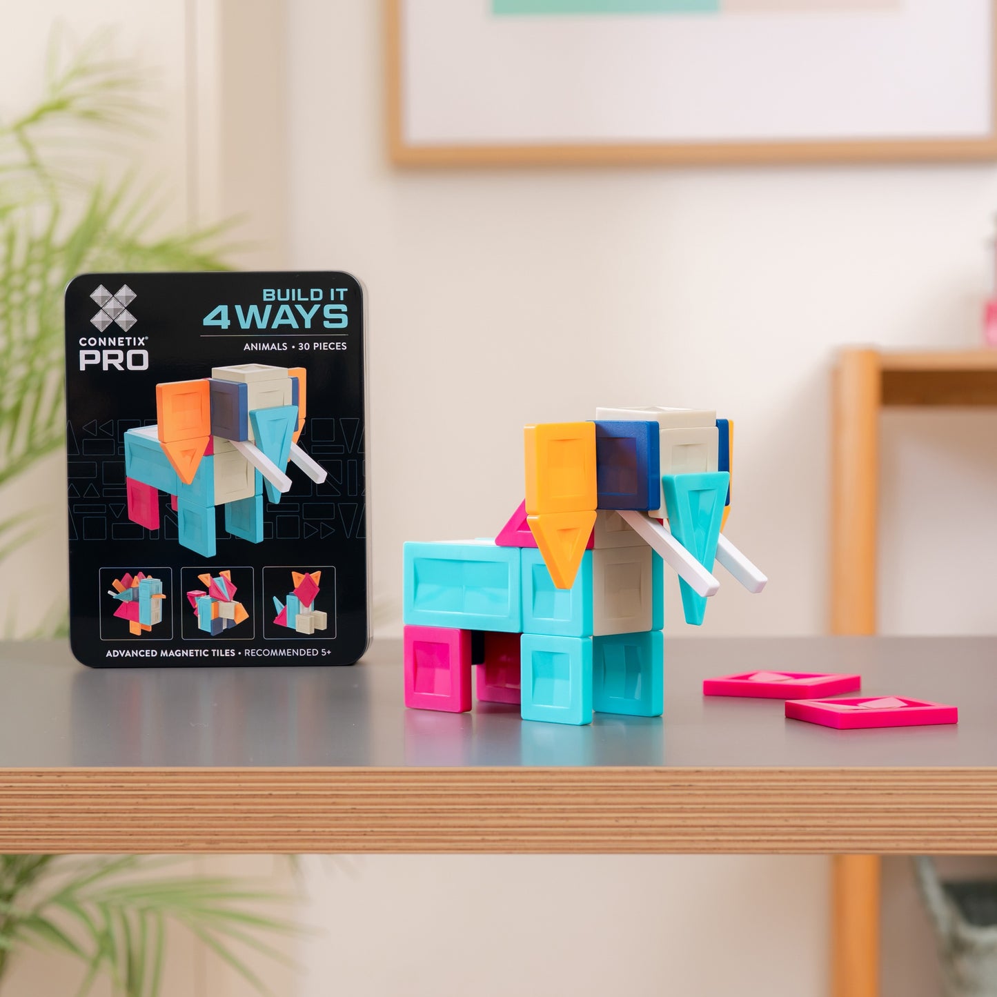  colorful magnetic building toy set 