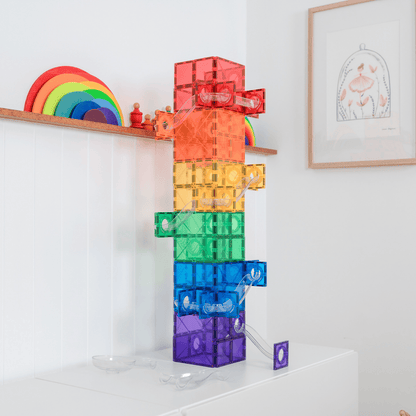Colorful transparent building block 