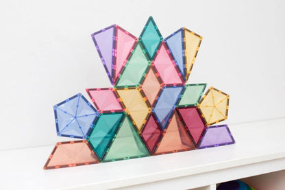 Colorful geometric building blocks 