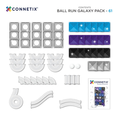 Connetix Ball Run Galaxy Pack