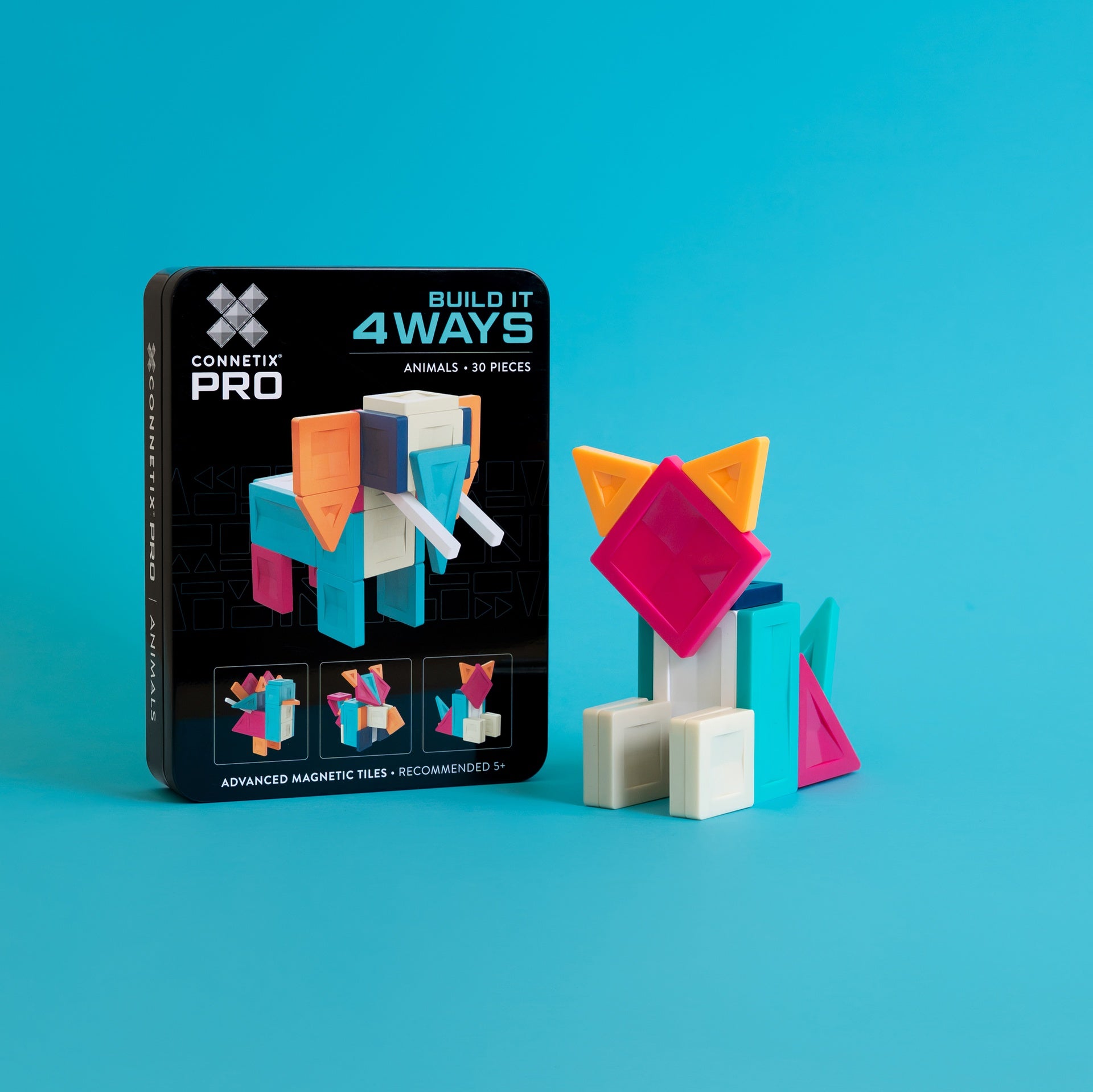 Connexit Pro Build It 4Ways magnetic building toy set