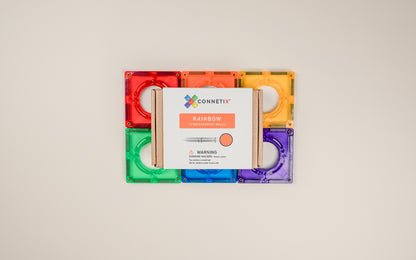 Connectix Rainbow building set packaging 