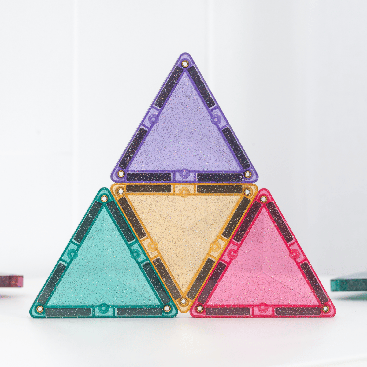 CONNETIX Light Star Pack 28 Piece | Light-Up Magnetic Tiles