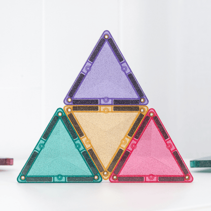 CONNETIX Light Star Pack 28 Piece | Light-Up Magnetic Tiles