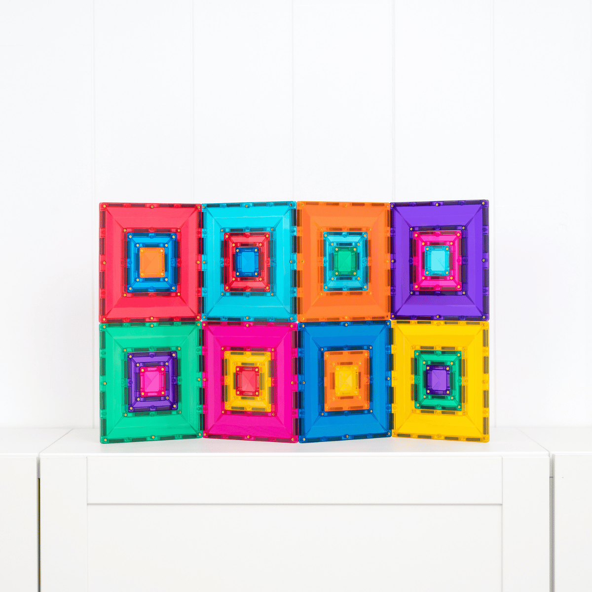CONNETIX Bright Portal Pack 48 Piece | Magnetic Tiles Toy