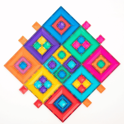 CONNETIX Bright Portal Pack 48 Piece | Magnetic Tiles Toy