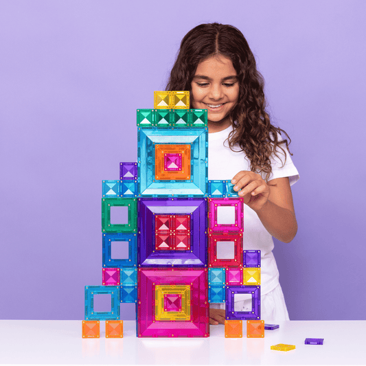 CONNETIX Bright Portal Pack 48 Piece | Magnetic Tiles Toy