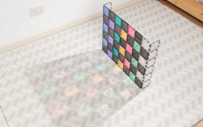CONNETIX Creative Roads Pack 48 Piece | Magnetic Tiles Set