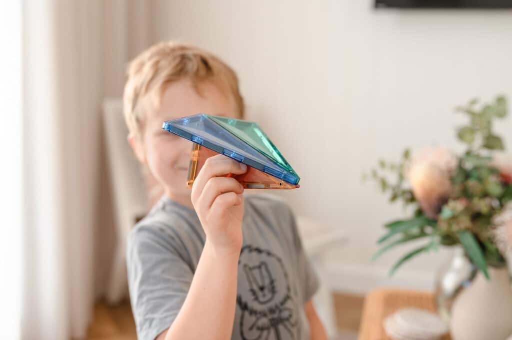 CONNETIX 64 Piece Pastel Starter Pack | Magnetic Tiles Toy