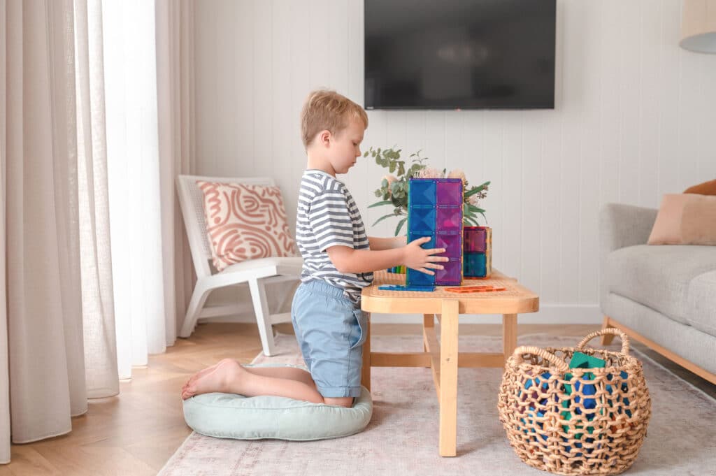 CONNETIX Rainbow Rectangle Pack 18 Piece | Magnetic Tiles