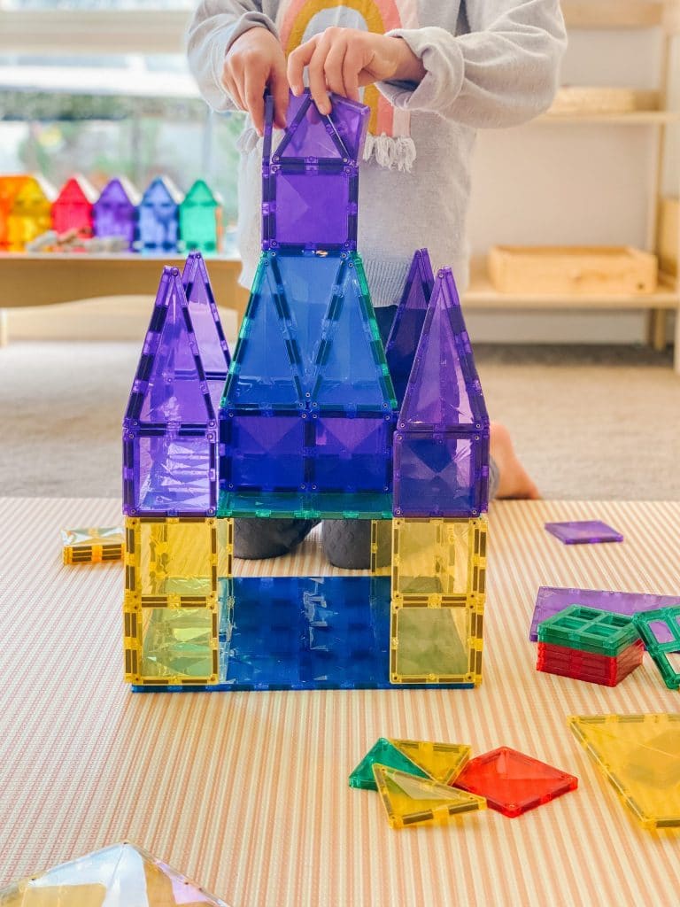 CONNETIX Blue & Green Base Plate Pack 2 Piece | Magnetic Tiles