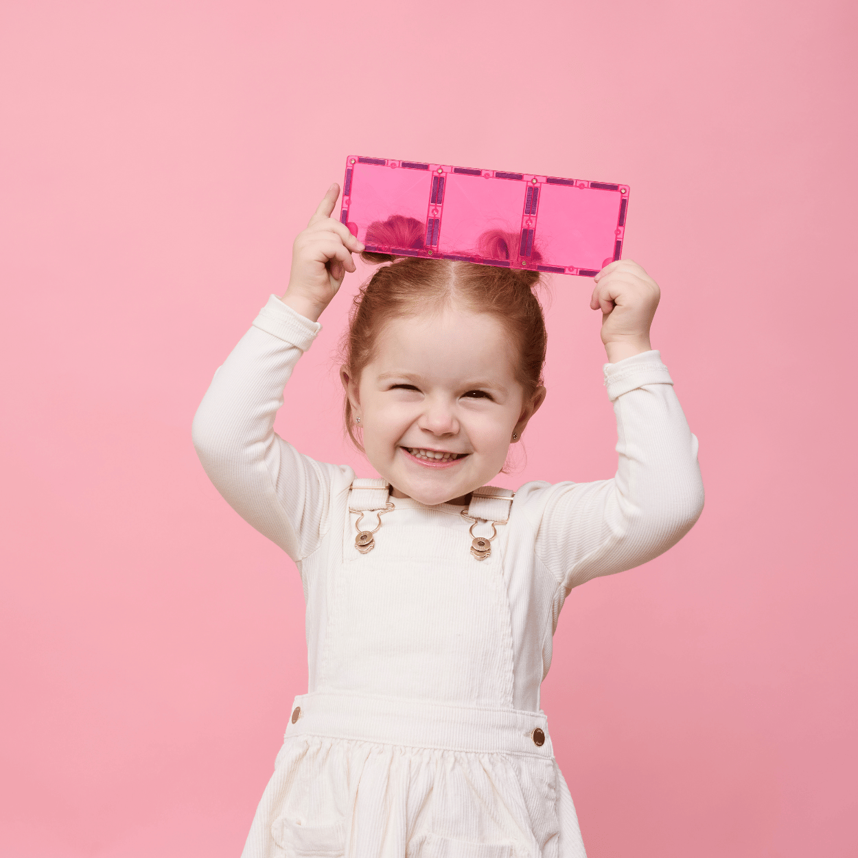 CONNETIX Charity Pack Pink 20 Piece Magnetic Tiles | Limited Edition