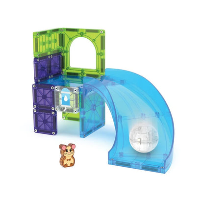 Magnetic Tiles Hamster Ball - 13 Piece Magnetic Building Set