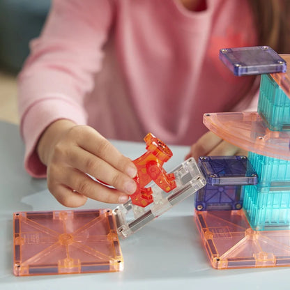 MAGNA-TILES Cat Tree 13-Piece Set | Magnetic Building Toy