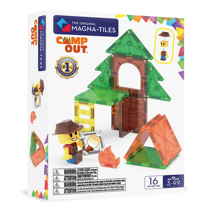 Magnetic Tiles - Camp Out - 16 Piece