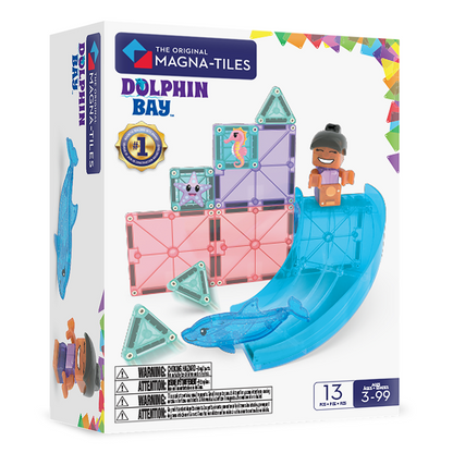 Magnetic Tiles - Dolphin Bay - 13 Piece