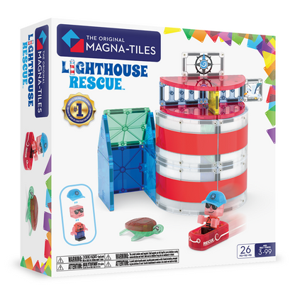 Magnetic Tiles - Lighthouse Rescue - 26 Piece