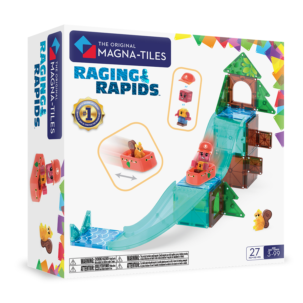Magnetic Tiles - Raging Rapids - 27 Piece