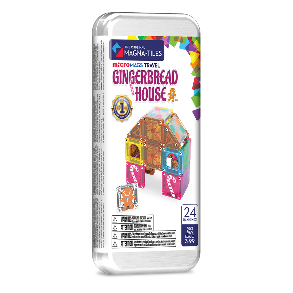 Magnetic Tiles microMAGS Gingerbread House
