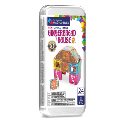 Magnetic Tiles microMAGS Gingerbread House
