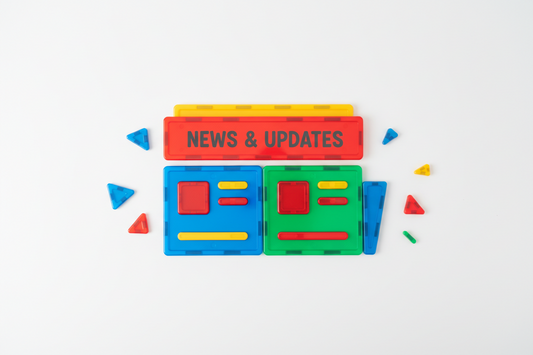 Colorful toy newspaper set 